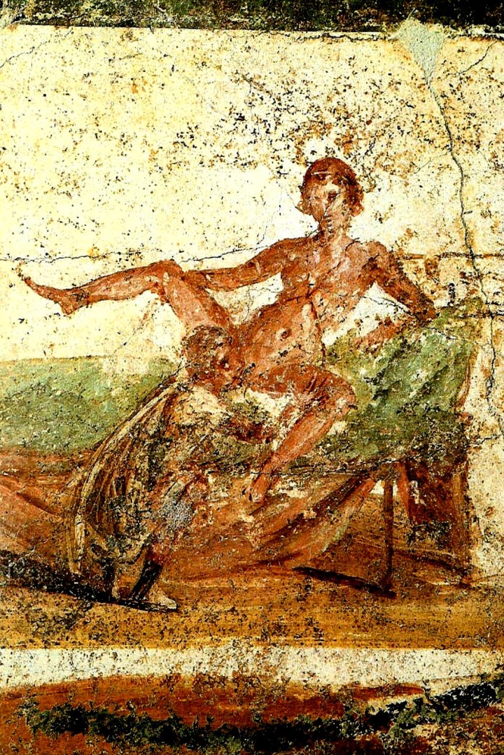 Fresco erótico Pompeya